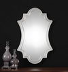 Elara Antiqued Silver Wall Mirror, by Uttermost, 27" width x 43" height x 1.12" depth thumbnail 5