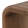 Wynne Side Table Brown, Side & End Table by Dovetail, 22" width x 22" height x 17" depth thumbnail 6