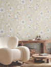 Sutton Taupe Wallpaper, by York Wall, 27' length x 2'3" width x 0.02" depth thumbnail 3