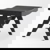 Arvin  Black Wooden Stool thumbnail 5