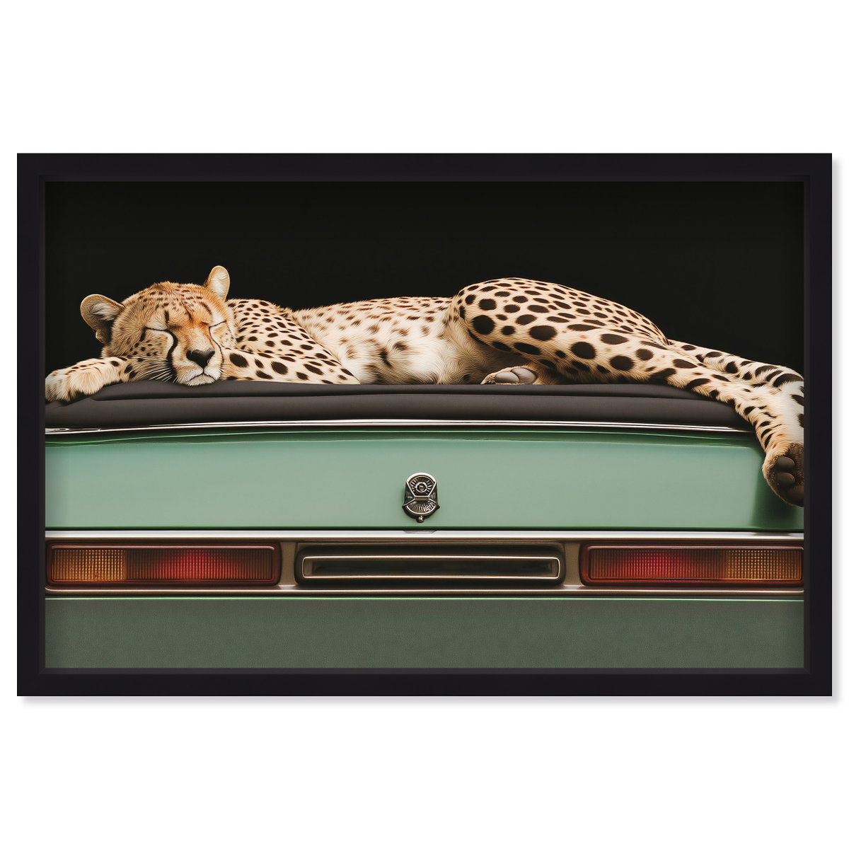 Sleepy Cadi Cheetah (No Embellishment), Art by Oliver Gal,  45x30 View 1