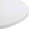 Kabarda White Foyer Table, Side & End Table by Uttermost, 32" width x 30" height x 32" depth thumbnail 4