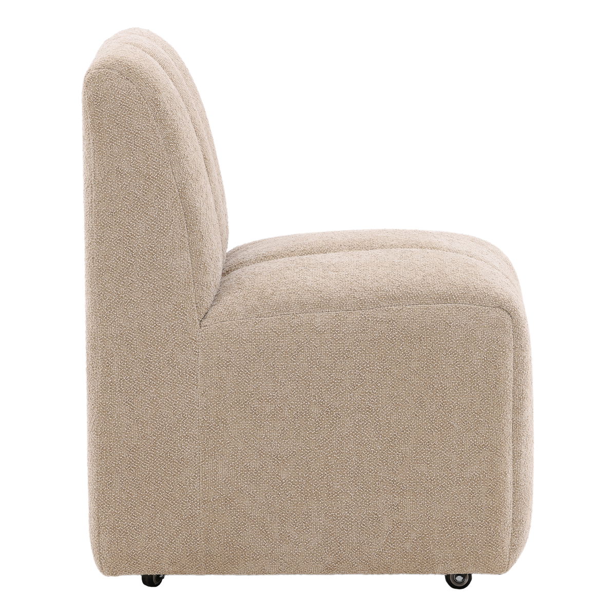 Marvin Dining Chair Camel, by Dovetail, 20.7" width x 32" height x 27" depth View 3