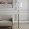 Colette White Stone Floor Lamp thumbnail 3