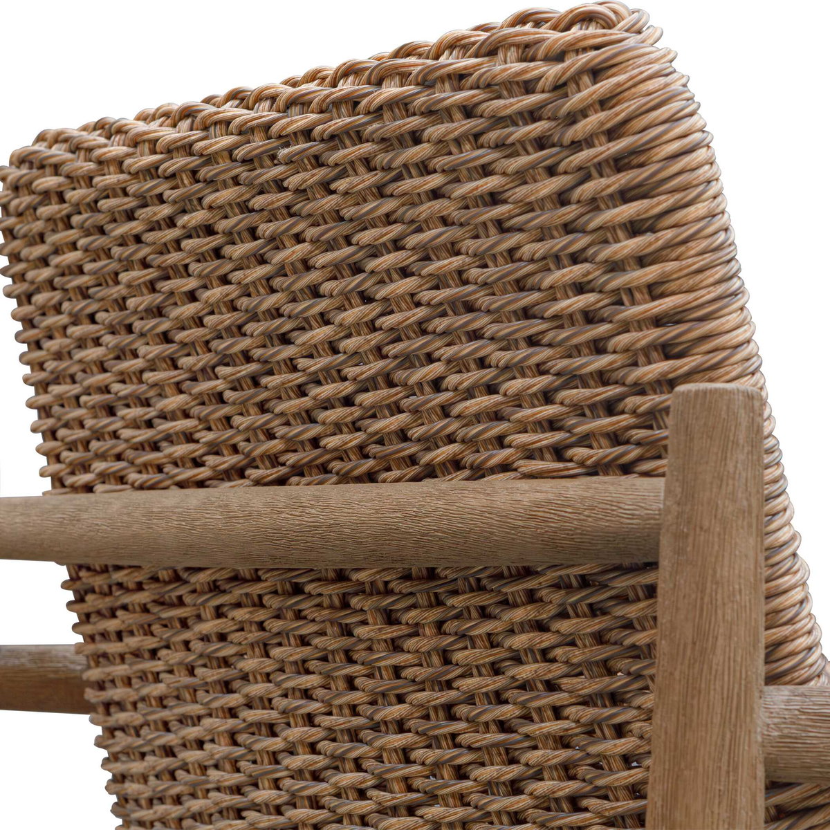 Sumba Golden Flax Outdoor Lounge Chair, Outdoor Chair by Uttermost, 2'3.5" width x 2'9.5" height x 2'5.1" depth View 6