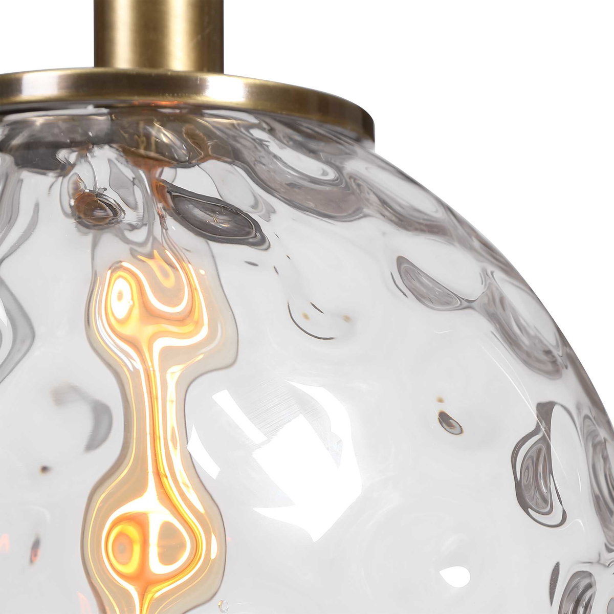 Mimas 1 Light Globe Pendant, Mini Light Pendant by Uttermost, 13" width x 20.25" height x 13" diameter x 13" depth View 7