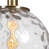 Mimas 1 Light Globe Pendant, Mini Light Pendant by Uttermost, 13" width x 20.25" height x 13" diameter x 13" depth thumbnail 7