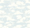 Cloud Cover Blue Wallpaper, by York Wall, 27' length x 2'3" width x 0.02" depth thumbnail 1