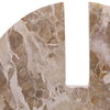 Cidalia Sculpture Marble Large, Decor by Dovetail, 16.5" width x 3" height x 21.5" depth thumbnail 3