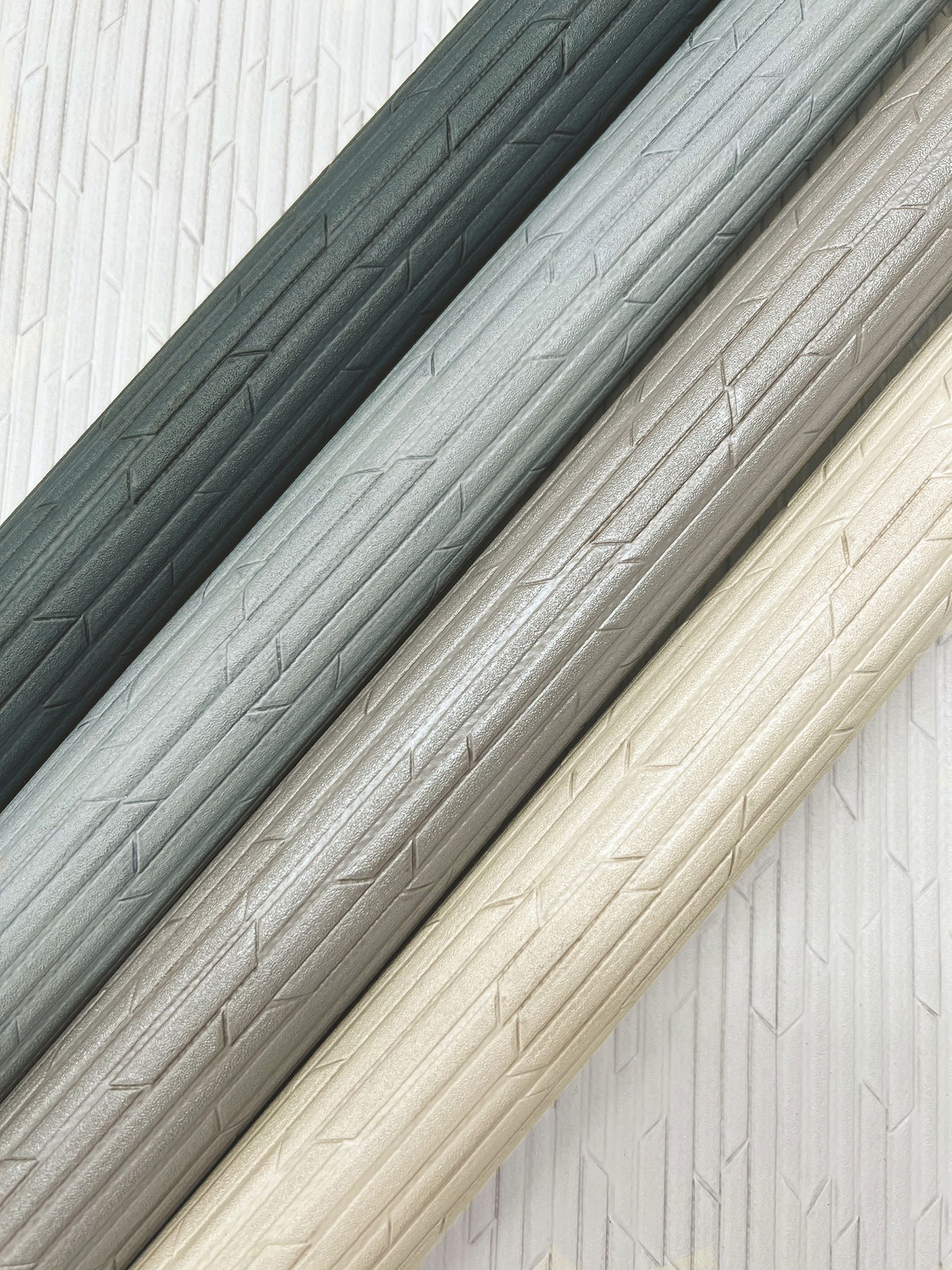 Calliope Pearl Trax Wallpaper, by York Wall, 30' length x 2'2" width x 0.02" depth View 4