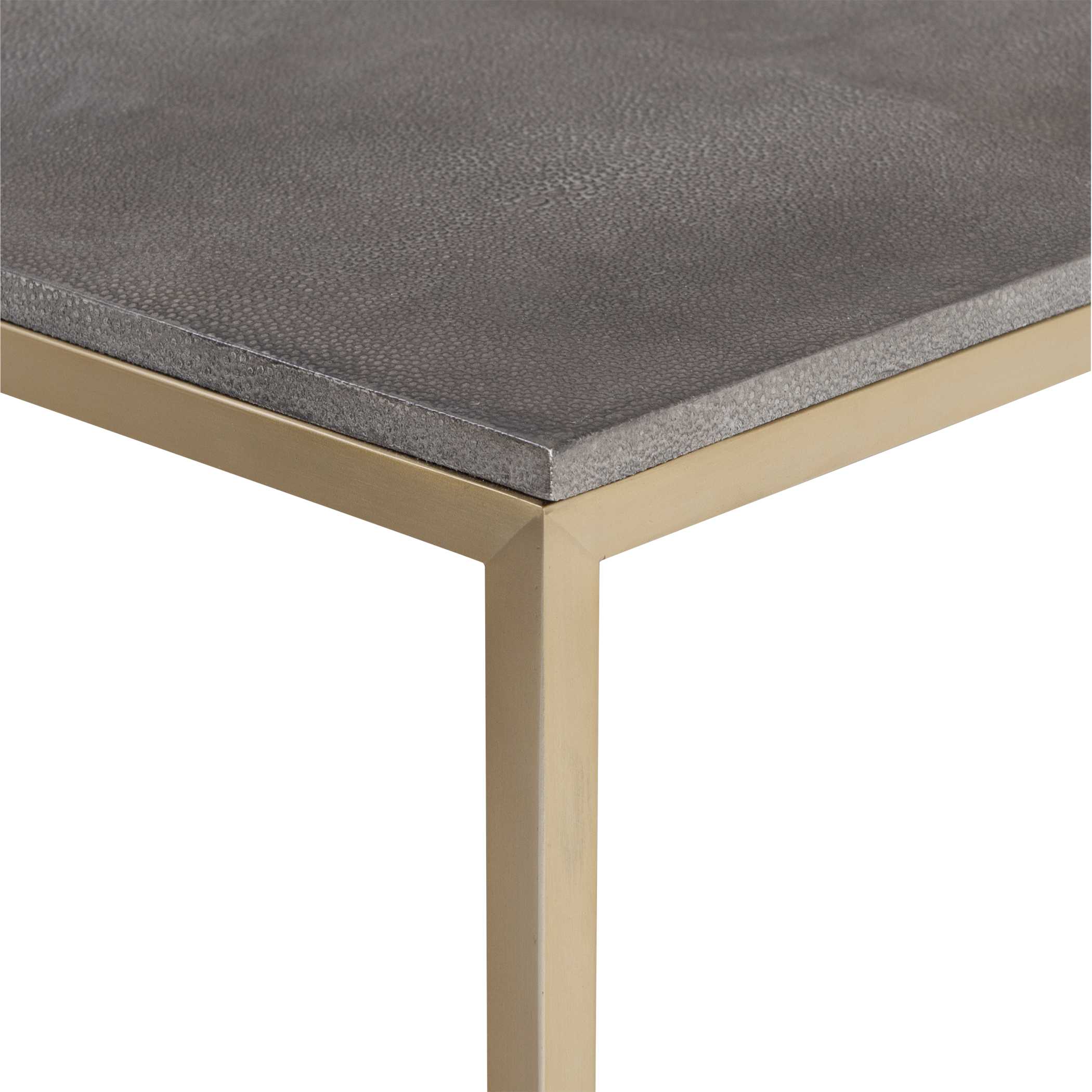 Trebon Modern Coffee Table, Furniture by Uttermost, 38" width x 16" height x 38" depth View 5
