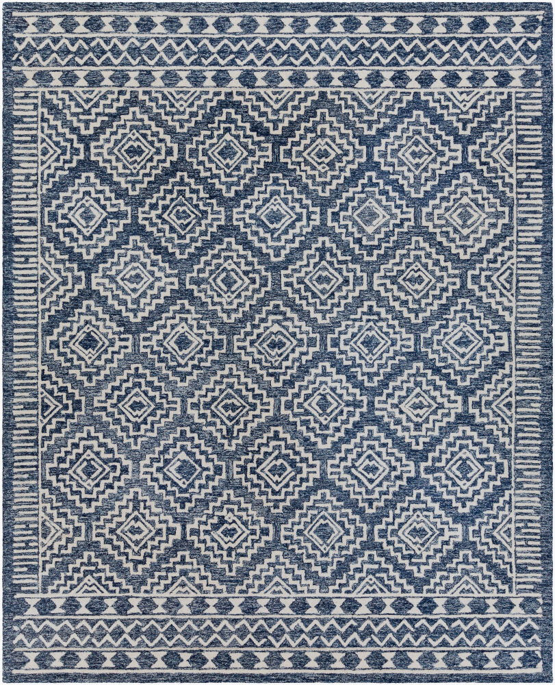 Granada Handmade Rug, by Surya, 1'6" length x 1'6" width