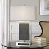 Sakana Gray Textured Table Lamp thumbnail 1