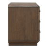 Caleb Nightstand Brown, by Moe's Home, 26" width x 24" height x 18.1" depth thumbnail 3