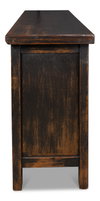 Nader Persian Burnt Brown Sideboard, by Sarreid, 1'7" length x 8'2" width x 2'11" height thumbnail 4