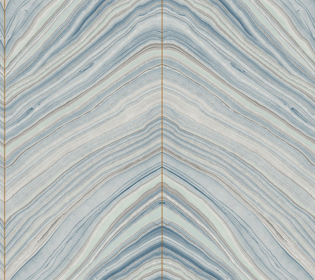Onyx Strata Blue Wallpaper, by York Wall, 27' length x 2'3" width x 0.02" depth