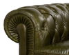 Savile Leather Chair,Green thumbnail 24