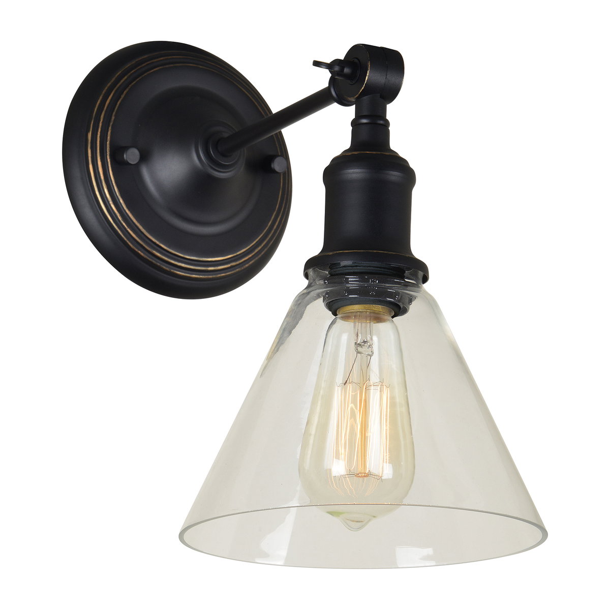 Renta Wall Sconce, by Renwil, 16.5" height x 11" depth View 3