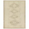 Jaipur Living Ameen JIN10 Handknotted Medallion Tan and Taupe Area Rug (10'x14') thumbnail 1