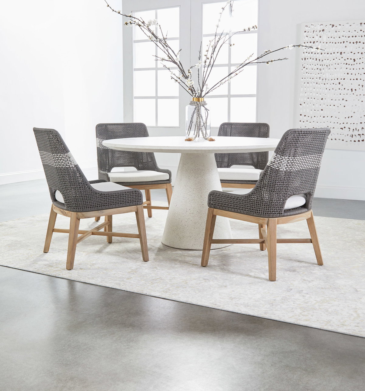 Tapestry Dining Chair, Set of 2, by Essentials for Living, 24.75" width x 34.5" height x 23.5" depth View 12