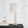 Three Rings Contemporary Table Lamp, by Uttermost, 1'2.5" width x 2'4.5" height x 1'2.5" depth thumbnail 4