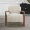Telluride Natural Shearling Accent Chair thumbnail 3