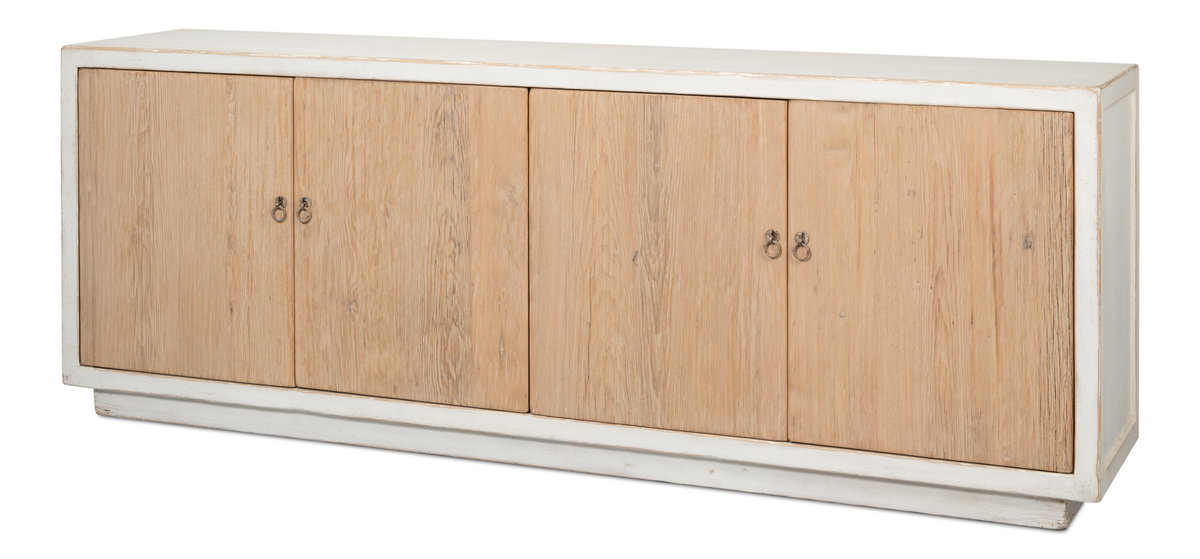 Modern Sideboard, Cabinets & Sideboard by Sarreid, 94" length x 20" width x 34" height View 1