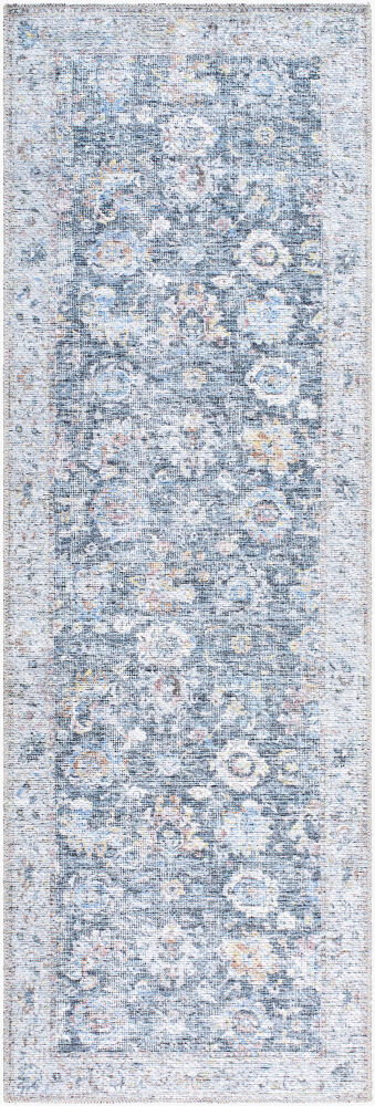 Vinny Machine Woven Rug, by Surya, 7'10.49" length x 2'7.5" width