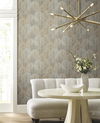 Leaf Concerto Taupe Wallpaper thumbnail 1