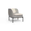 Inou Elements Corner Lounge Chair, Outdoor Furniture by Crescent Garden, 2'3.8" width x 2'2.4" height x 2'3.8" depth thumbnail 5