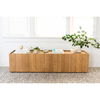 Plank Media Cabinet Natural, Media Console by Moe's Home, 72" width x 18" height x 19" depth thumbnail 7