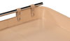 Safari Leather Tray, Mushroom, Decor by Sarreid, 19" length x 15" width x 2" height thumbnail 6