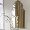 Hovan Frameless Arched Mirror, by Uttermost, 1'8.5" width x 3'7.5" height x 1" depth thumbnail 5