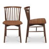 Marley Dining Chair Walnut-set Of Two, by Moe's Home, 18.58" width x 31.49" height x 20.19" depth thumbnail 3
