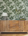 Bali Leaves Green Peel & Stick Wallpaper thumbnail 2