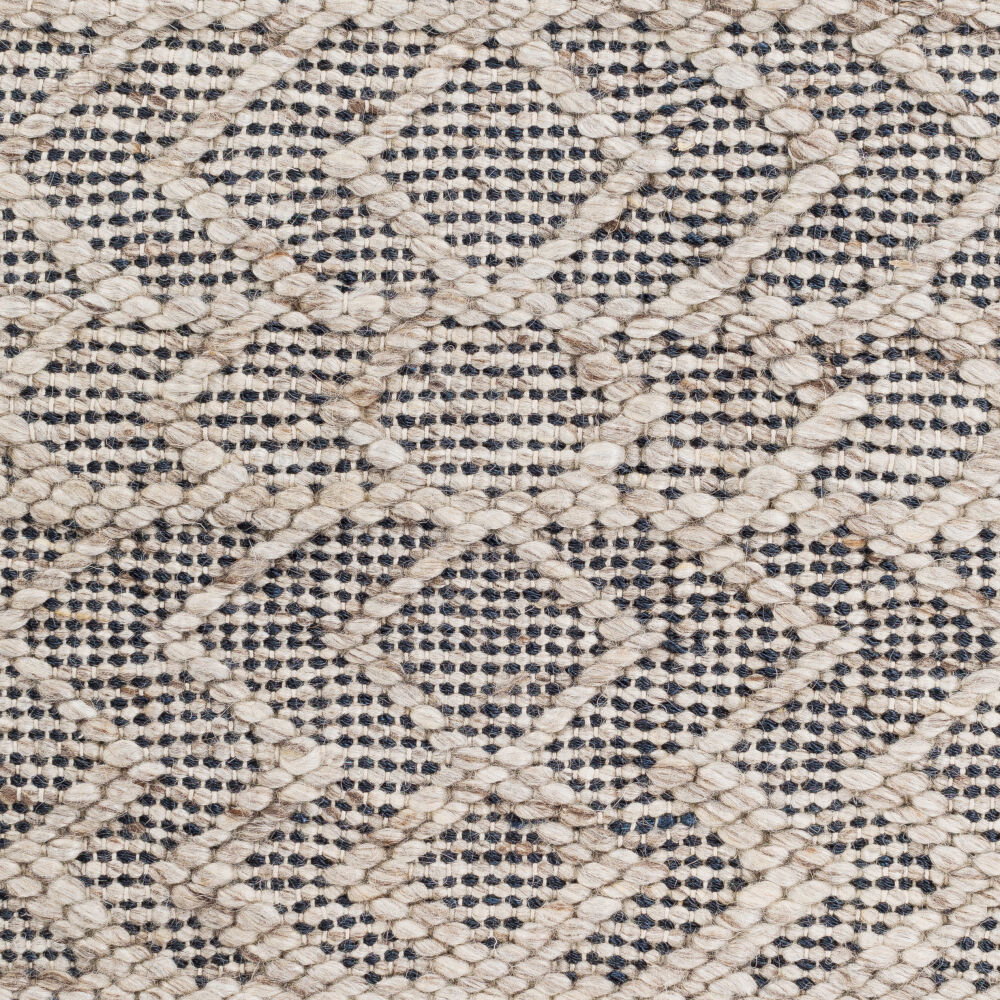 Ingrid Handmade Rug, by Surya, 1'6" length x 1'6" width