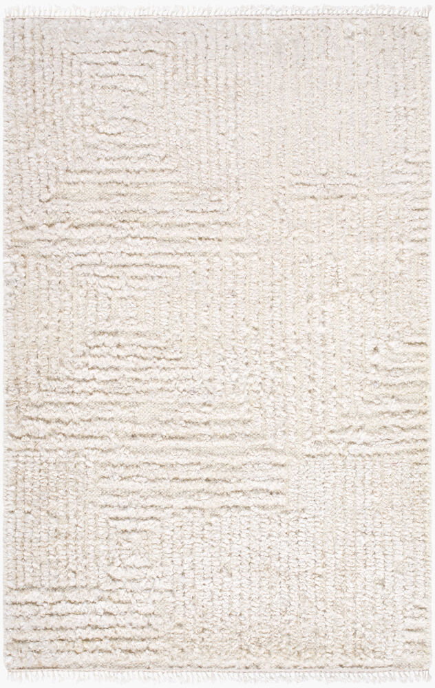 Lora Handmade Rug, by Surya, 3' length x 2' width