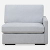 REFUGE SOFA, RIGHT ARM FACING, CLOUD BLUE, Furniture by Uttermost, 43.25" width x 30" height x 37.5" depth thumbnail 1