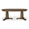 Jamie Extension Dining Table Vintage Brown thumbnail 0