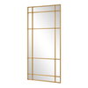 Spurgeon Gold Window Mirror, by Uttermost, 3'3.37" width x 6'7.75" height x 1.87" depth thumbnail 5