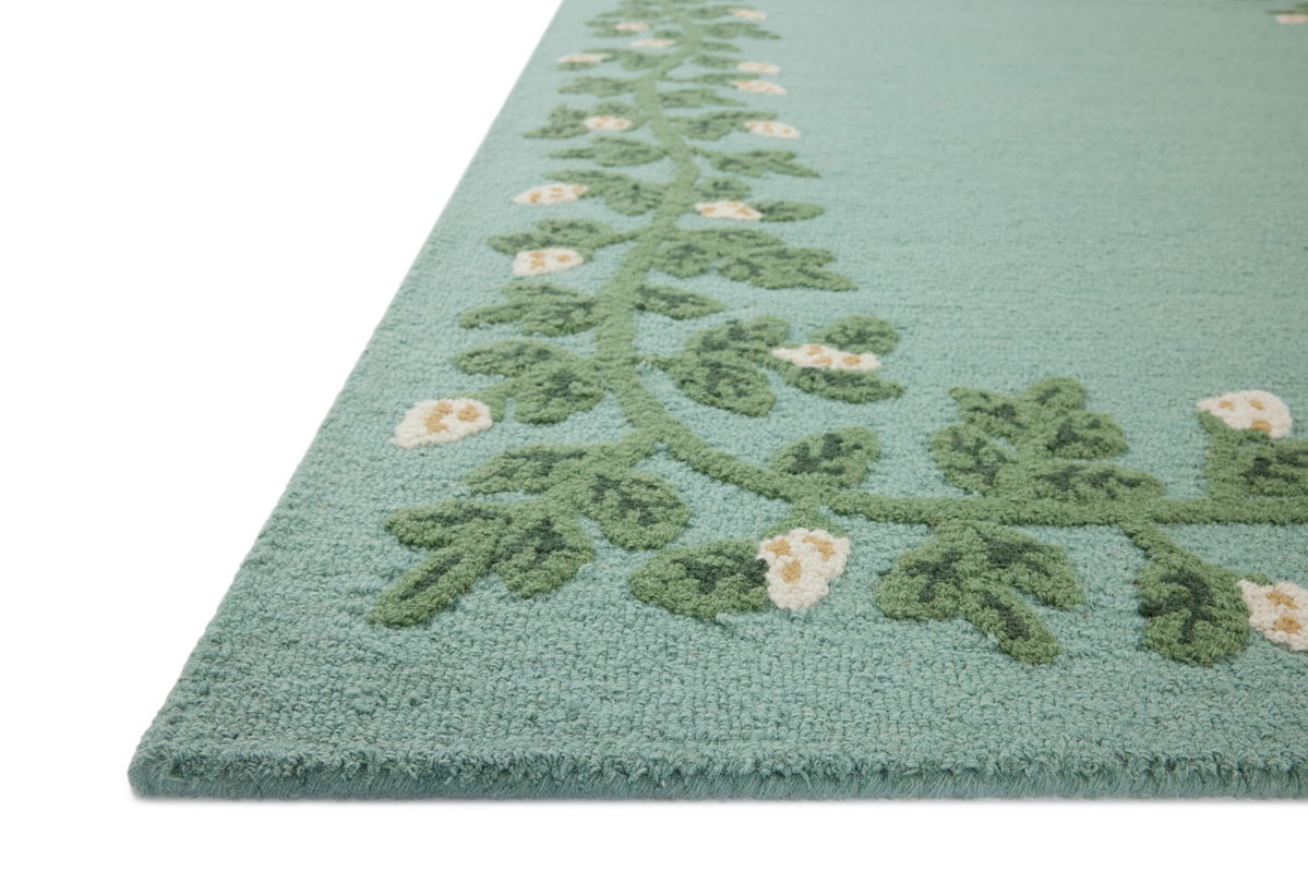 Rifle Paper Co. x Loloi Highgrove Rug, 7'9" length x 9'9" width View 2