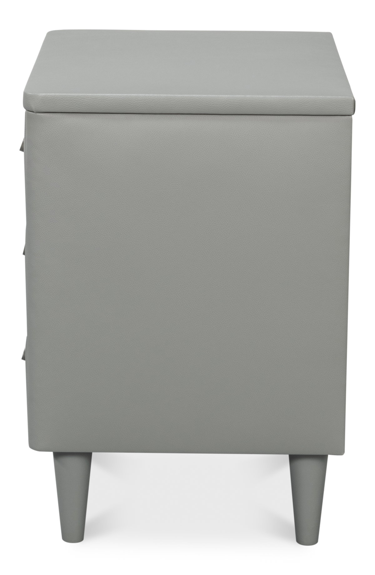 Avvolto Three Drawer Night Stand, Nightstand by Sarreid, 23" length x 18" width x 26" height View 4