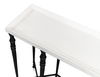 Nathaniel Elegance Console Table, by Sarreid, 60" length x 10" width x 30" height thumbnail 11