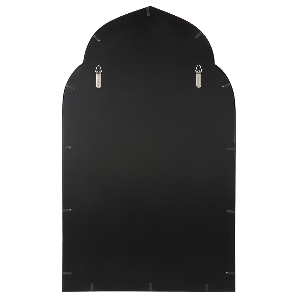 Kenitra Black Arch Mirror, by Uttermost, 24" width x 40" height x 1.25" depth View 7