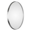 Pursley Brushed Nickel Oval Mirror thumbnail 3