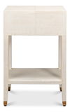 Gabriella Shagreen Nightstand,Osprey Wht thumbnail 15