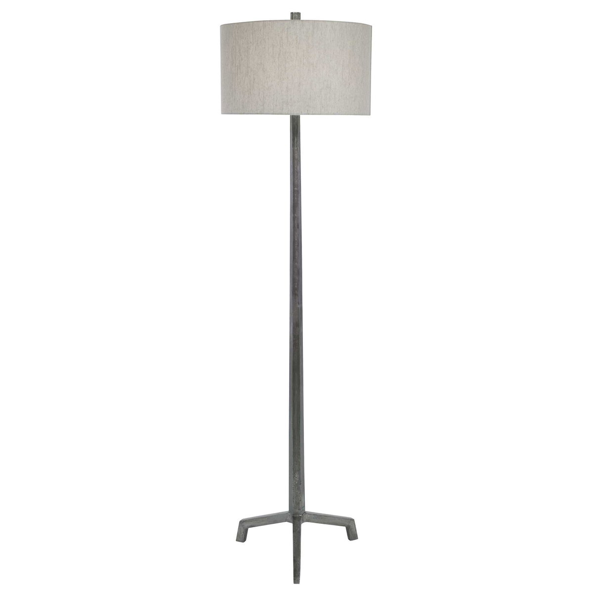 Ivor Cast Iron Floor Lamp, by Uttermost, 17" width x 62" height x 17" depth View 5
