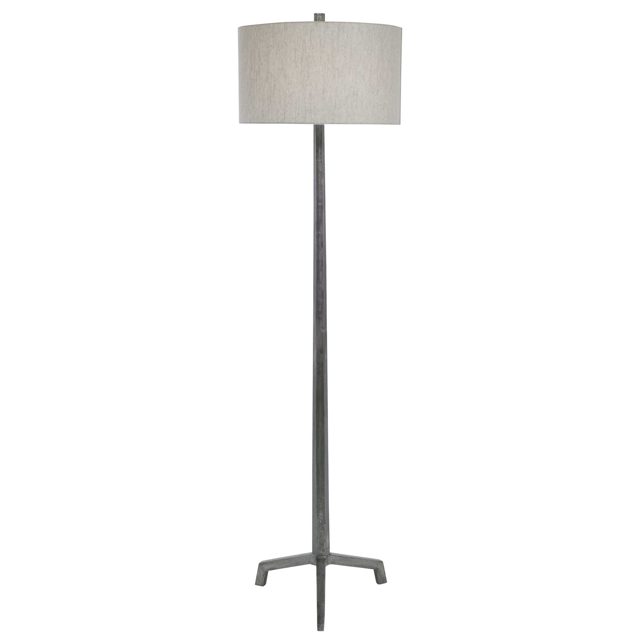 Ivor Cast Iron Floor Lamp large image 