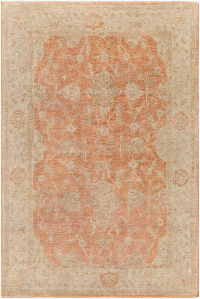Normandy Handmade Rug, by Surya, 9' length x 6' width