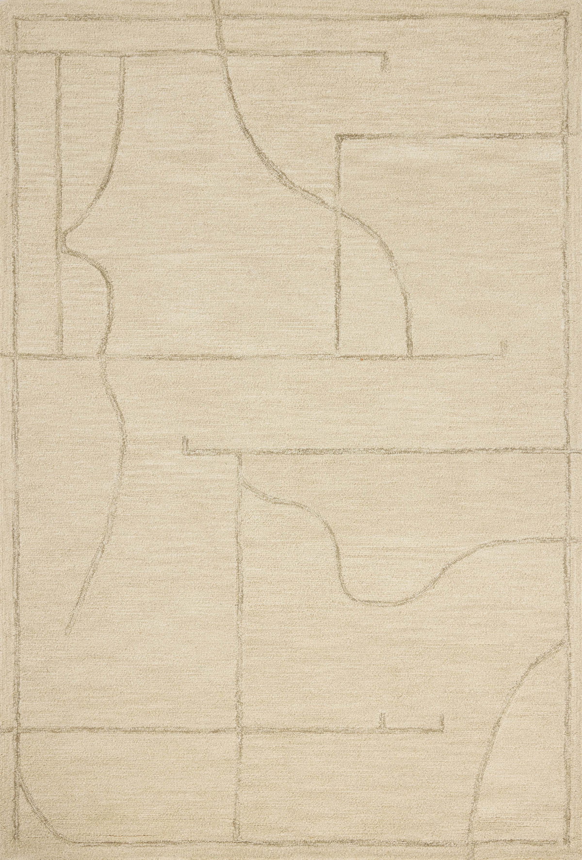 Jeremiah Brent x Loloi Barrow Rug, 5' length x 7'6" width View 1
